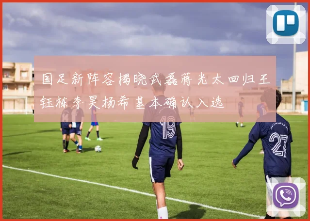 国足新阵容揭晓武磊蒋光太回归王钰栋李昊杨希基本确认入选